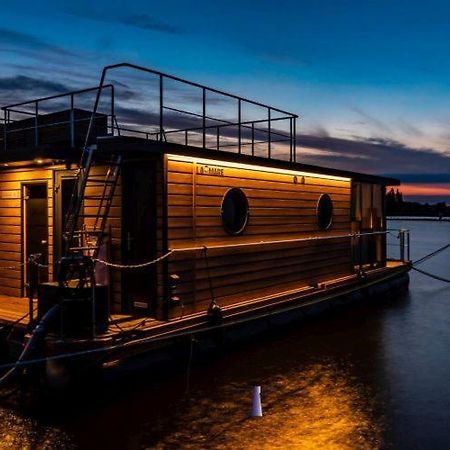 Hausboot Fjord Polaris Mit Biosauna In バース エクステリア 写真